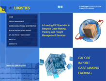 Tablet Screenshot of mclogistics.com